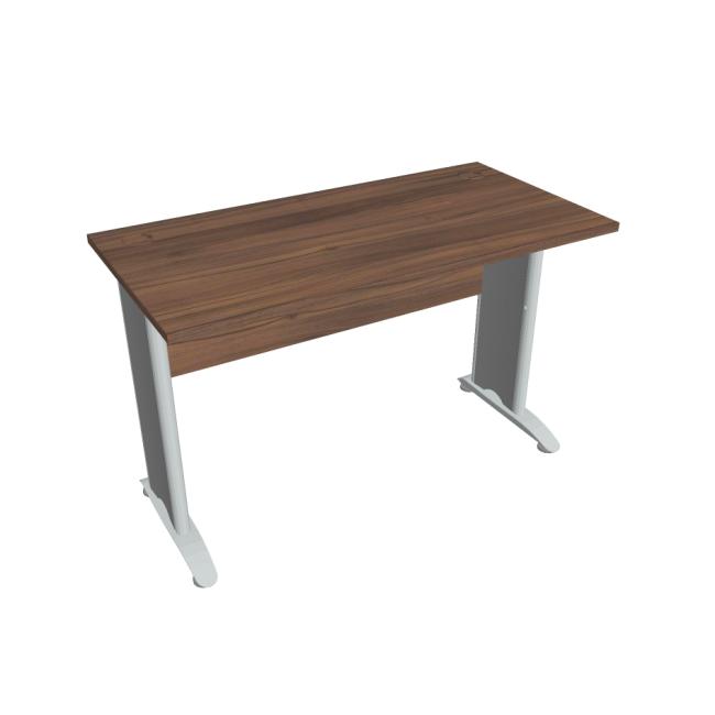 [ON412162] Pracovný stôl Cross, 120x75,5x60 cm, orech/kov