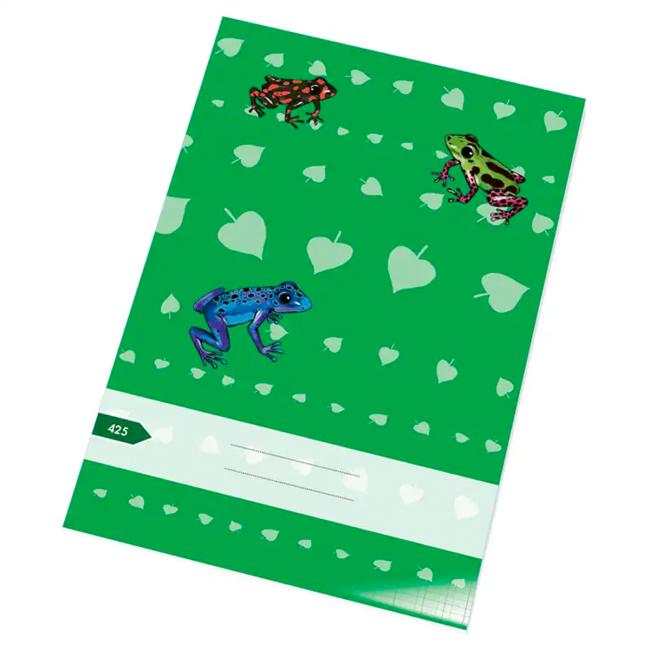 [BK042500] Zošit 425, A4, 20 listov, štvorčekový