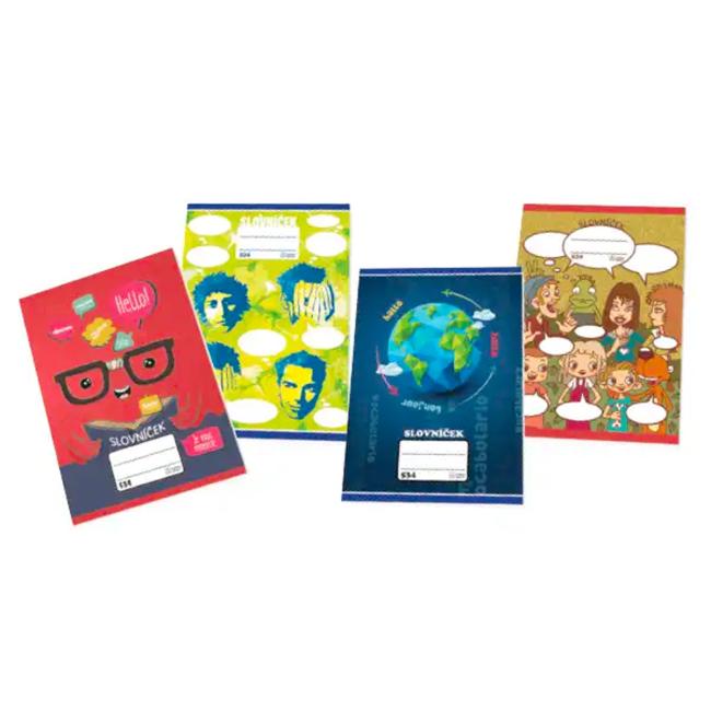 [BK053400] Zošit na slovíčka 534, A5, 30 listov, linajkový