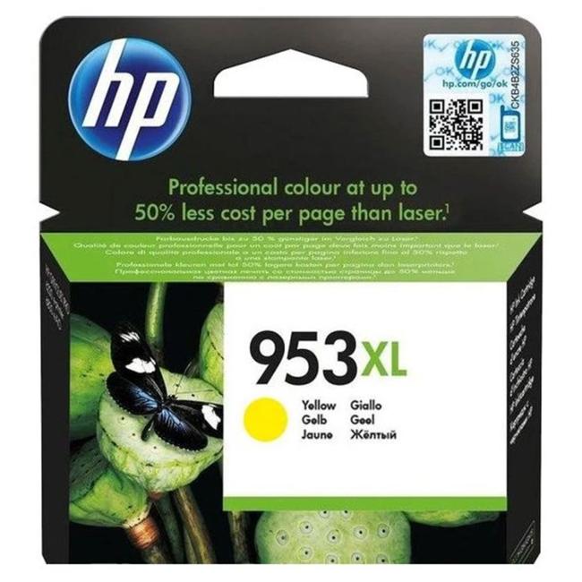 Atramentová náplň HP F6U18AE HP 953XL yellow XL (1.600 str.) pre OfficeJet Pro 7740/8210/8710/8720