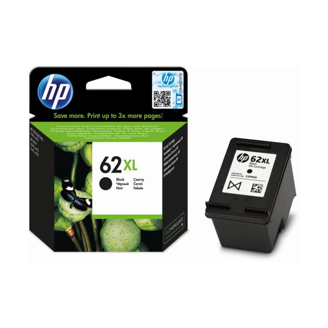 Atramentová náplň HP C2P05AE HP 62XL black XL (600 str.) pre Envy 5540/5541/5542/5543