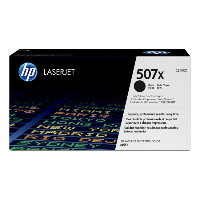 Toner HP CE400X HP 507X black (11.000 str.) pre LJ Enterprise Color M551/M570/M575