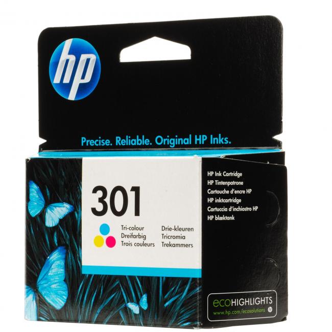 Atramentová náplň HP CH562EE HP 301 color (165 str.) pre Deskjet 1050A/1510/2050/2050A