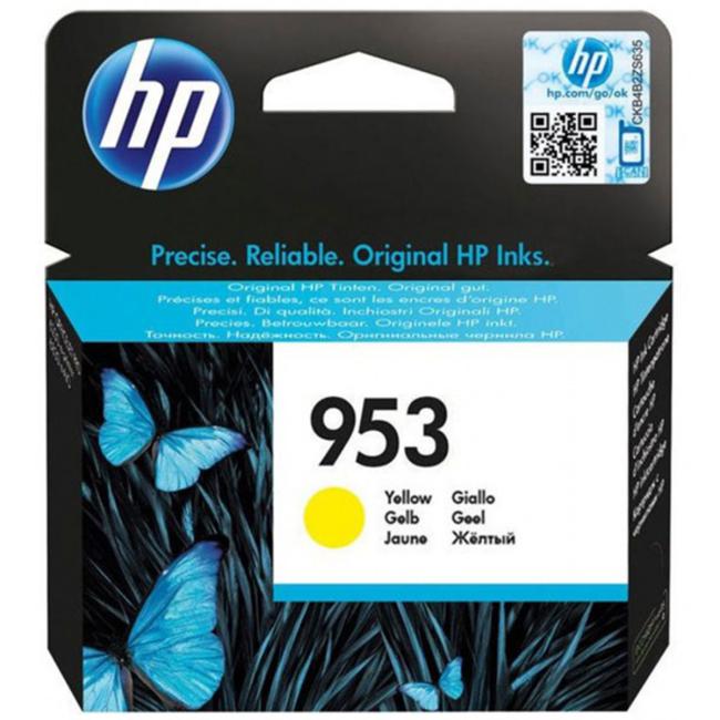 Atramentová náplň HP F6U14AE HP 953 yellow (700 str.) pre OfficeJet Pro 7740/8210/8710/8720
