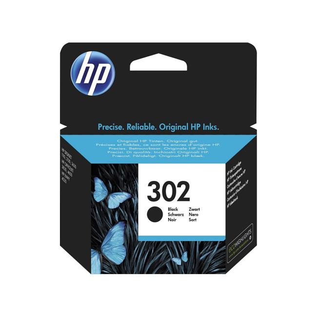 Atramentová náplň HP F6U66AE HP 302 black (190 str.) pre DeskJet 2130/3639/4650