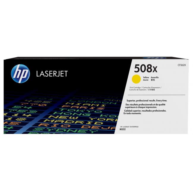 Toner HP CF362X HP 508X yellow (9.500 str.) pre LaserJet M552/M553/M577