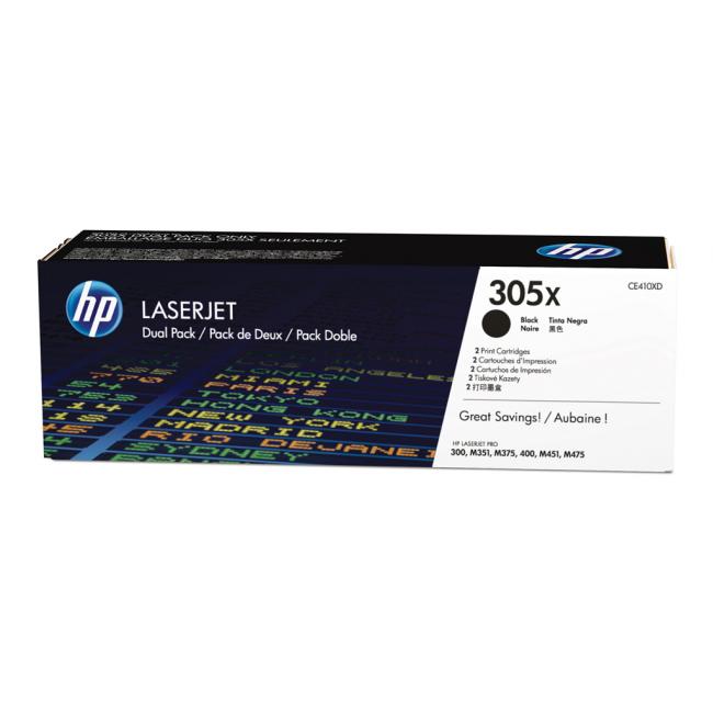 Toner HP CE410XD HP 305X dual pack black (2x4.000 str.) pre LaserJet Pro M351/ M375/ M451/ M475