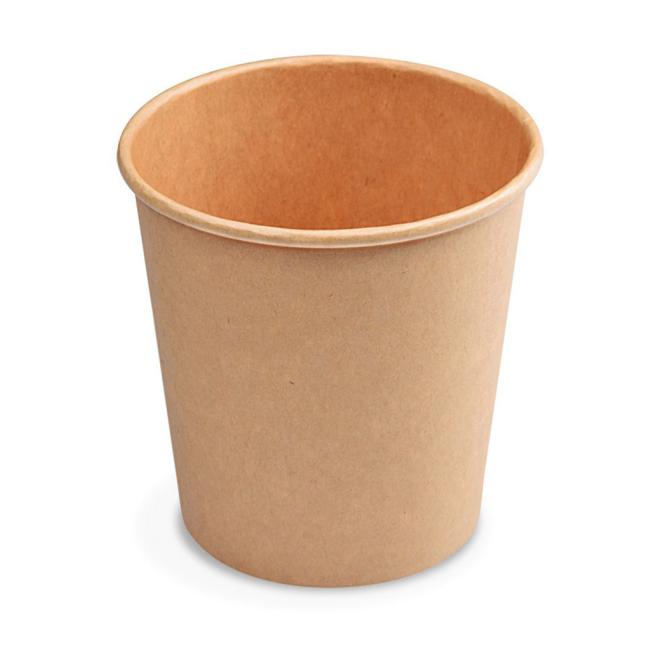 [HY076420] Papierové poháre hnedé kraft Ø 73 mm 200 ml. (50 ks)