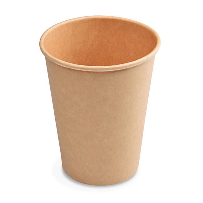 [HY076442] Papierové poháre hnedé kraft Ø 90 mm 420 ml. (50 ks)