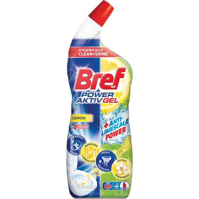 [HY311572] Bref WC Power Aktiv gél 700 ml Lemon