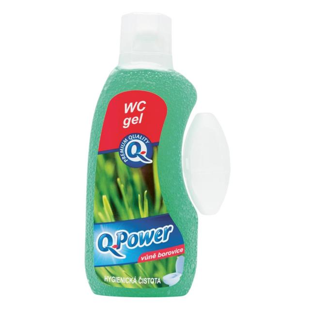 [HY700841] Q-Power WC závesný gél 400 ml - Borovica