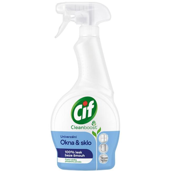 [HY774070] Cif Cleanboost univerzálny sprej Okná & sklo 500 ml