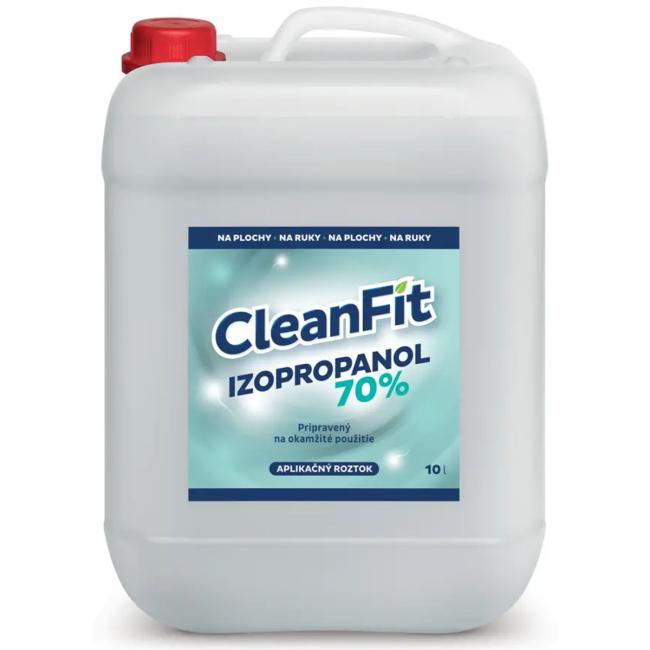 CleanFit alkoholový roztok IZOPROPYLALKOHOL 70% 10 l
