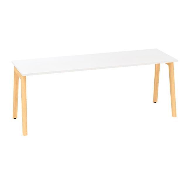 Pracovný stôl ALFA ROOT 200x80cm, biely