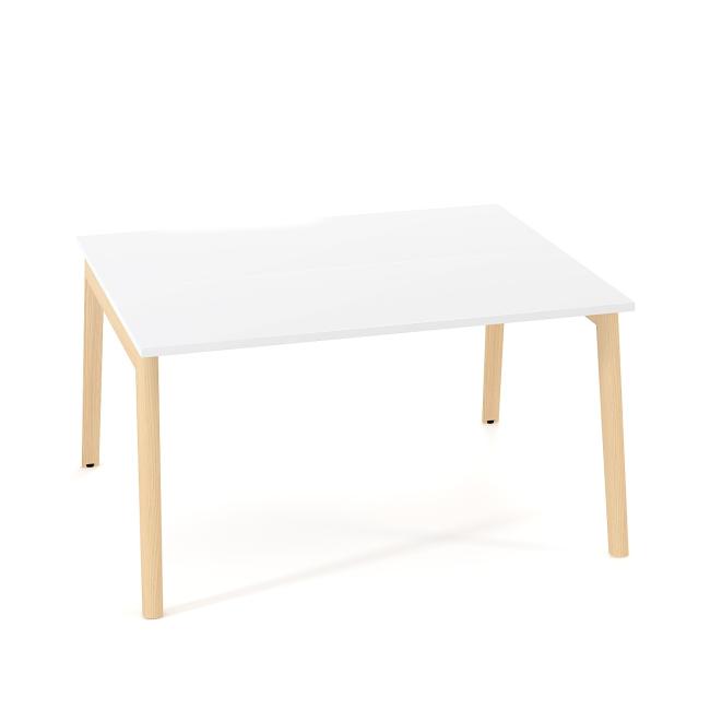[IR100010] Pracovné stoly Bench ALFA ROOT 140x160cm, biely