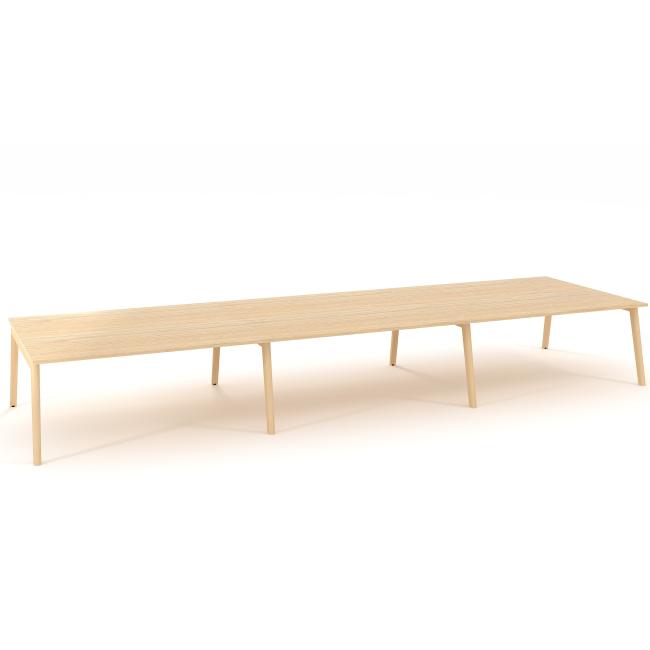 Pracovné stoly Bench ALFA ROOT 540x160cm, dub