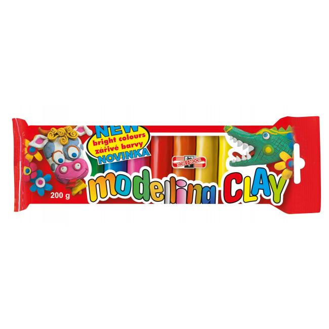 [KH131712] Školská plastelína 200g 10-farebná