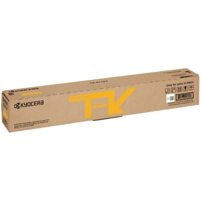 Toner Kyocera TK-8115Y yellow (6.000 str.) pre ECOSYS M8124cidn/M8130cidn
