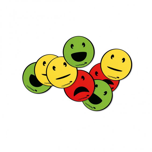 [LM123304] Magnety Emoticon s priemerom 50mm, mix 6 ks