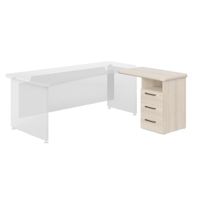 [LZ000730] Kontajner prístavný P nika Lenza Wels, 90x76,2x55cm, agát svetlý