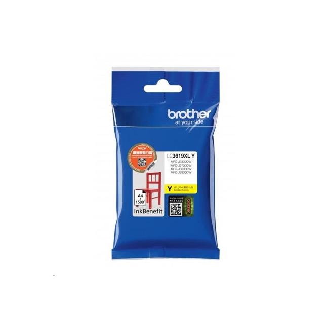 [PP037673] Atramentová náplň Brother LC-3619XL pre MFC-J2330DW/J3530DW/J3930DW yellow (1.500 str.)