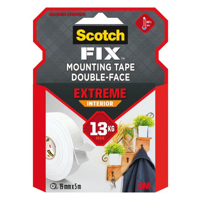 [MM263336] Montážna páska Scotch do interiéru supersilná, 19 mm x 5 m