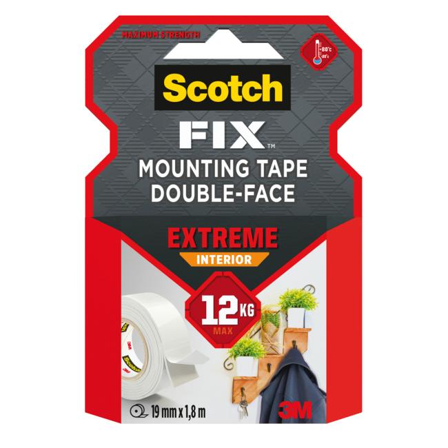 [MM263859] Montážna páska Scotch do interiéru supersilná, 19 mm x 1,8 m