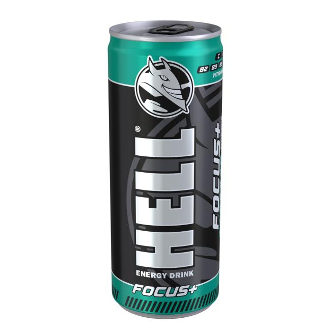 Energetický nápoj Hell Strong Focus 250ml