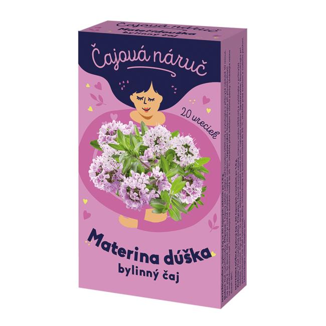 [PT106671] Čaj LEROS bylinný Čajová náruč materina dúška 20 x 1 g