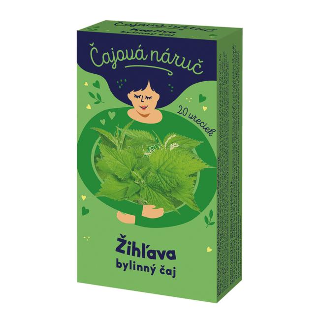 [PT106673] Čaj LEROS bylinný Čajová náruč žihľava 20 x 1 g