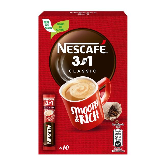 [PT502008] Káva NESCAFÉ Classic 3v1 instantná 10 x 16,5 g