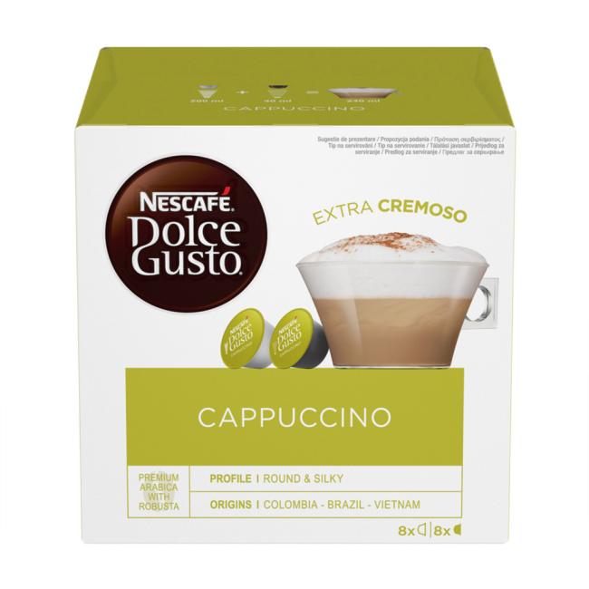 [PT502077] Kávové kapsule DOLCE GUSTO Cappuccino (16 ks)