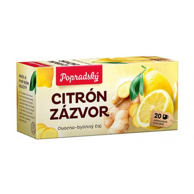[PT604252] Čaj BOP ovocný citrón, zázvor 40g