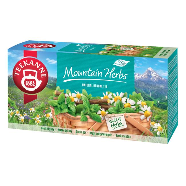 [PT604535] Čaj TEEKANNE bylinný Mountain Herbs HB 20 x 1,8g