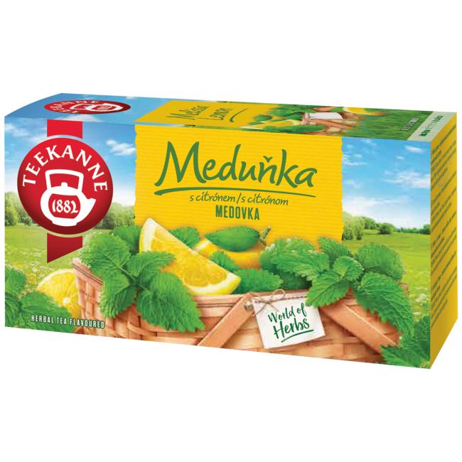 [PT604622] Čaj TEEKANNE bylinný Medovka/citrón HB 20 x 1,5g
