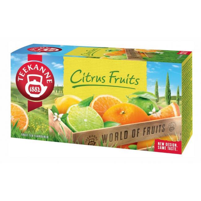 [PT604642] Čaj TEEKANNE ovocný Citrus Fruits HB 20 x 2,25g