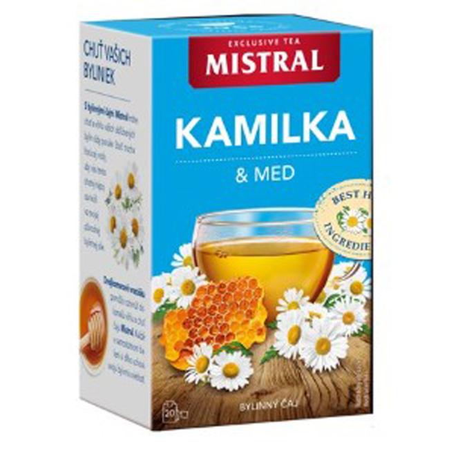 [PT604807] Čaj MISTRAL bylinný kamilka, med HB 30 g