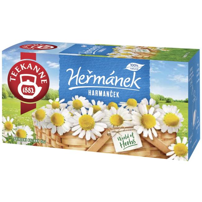 [PT614210] Čaj TEEKANNE bylinný Rumanček HB 20 x 1,1g