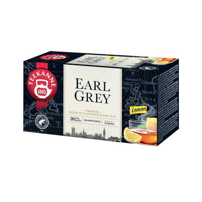 [PT614300] Čaj TEEKANNE čierny Earl Grey Lemon s vitaminom C HB 20 x 1,65g