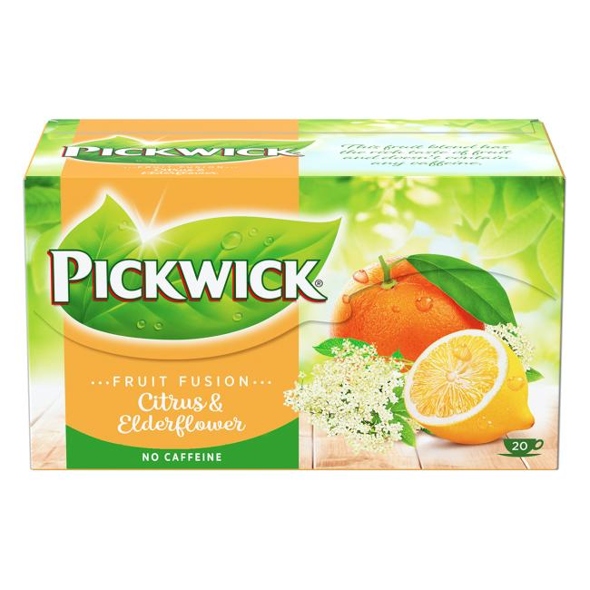 [PT616689] Čaj PICKWICK citrus s bazovým kvetom HB 20 x 2g