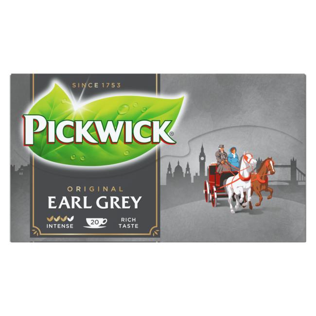 [PT619188] Čaj PICKWICK čierny Earl Grey 20x1,75g(35g) / 20x2g(40g)