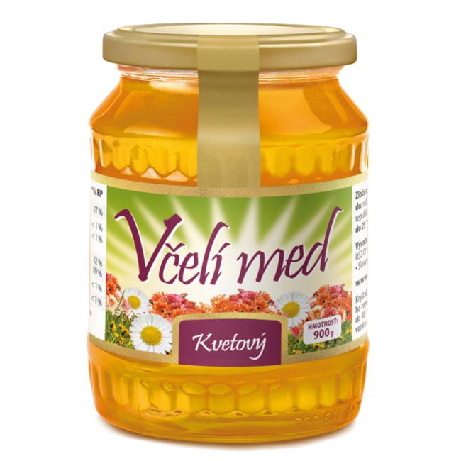 Med včelí MEDAS kvetový 900g