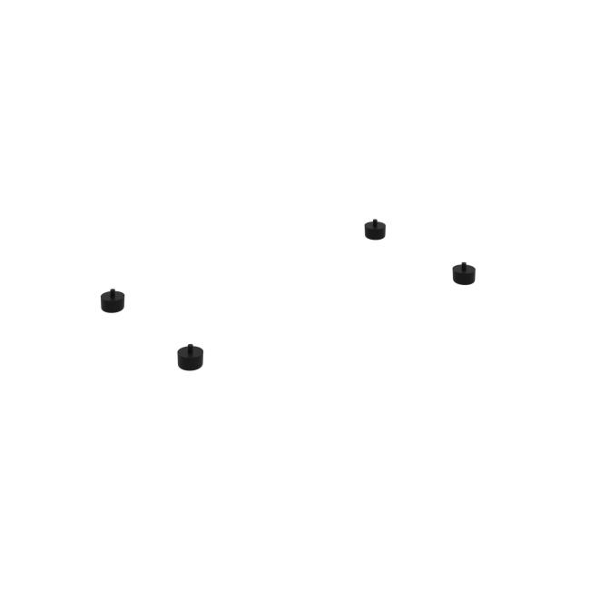 [ON100735] Rektifikačné nožičky, plastové, 27-47 mm, 4 ks