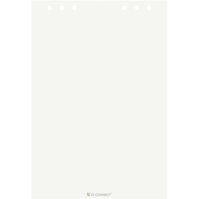 Flipchartový blok papiera Q-CONNECT čistý recyklovaný 20 listov, 5ks