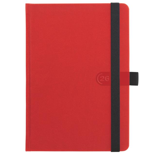 Diary Trendy daily A5 14.8 x 21 cm red 2026