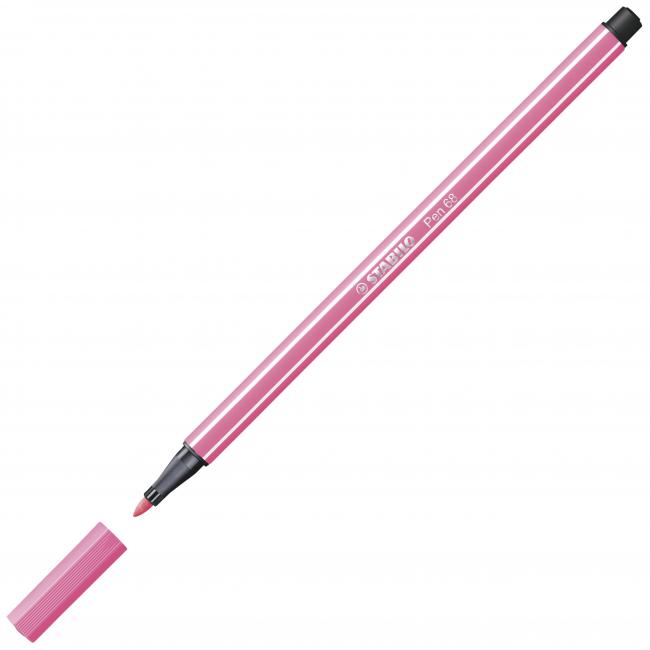 [ST006829] Popisovač STABILO Pen 68 ružový