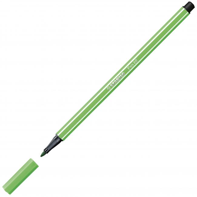 [ST006843] Popisovač STABILO Pen 68 listová zeleň