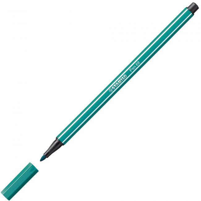 [ST006851] Popisovač STABILO Pen 68 tyrkysovo modrý