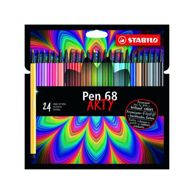 [ST682420] Sada popisovačov STABILO Pen 68/24S ’ARTY’
