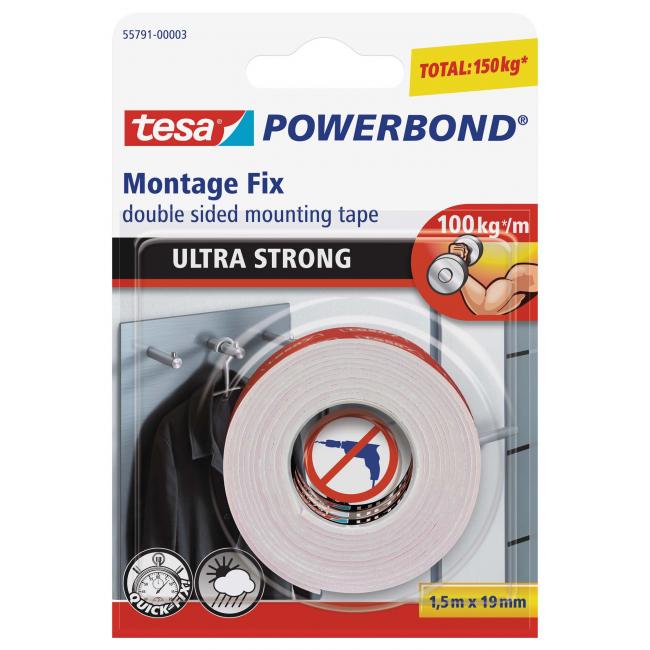 [TE055791] Montážna páska TESA Powerbond ultra strong 19mm x 1,5m